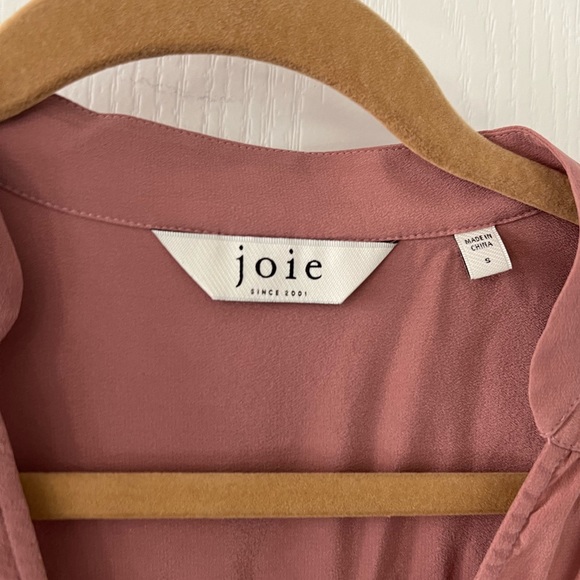 Joie Top in purple mauve, Size S - Picture 5 of 6